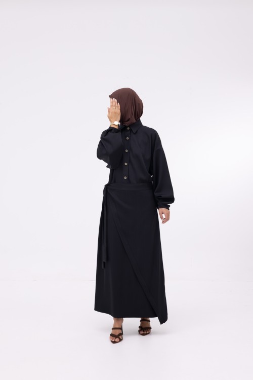 Robe Héloïse noir