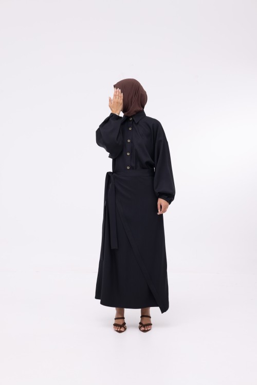 Robe Héloïse noir