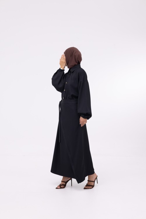 Robe Héloïse noir