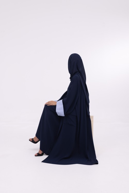 Abaya Ima bleu nuit