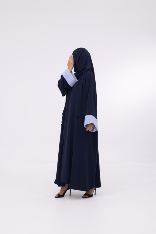 Abaya Ima bleu nuit