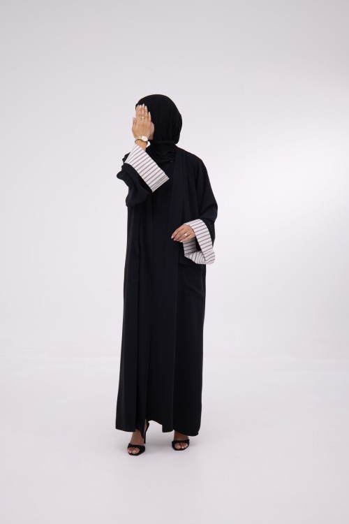 Abaya Ima noir