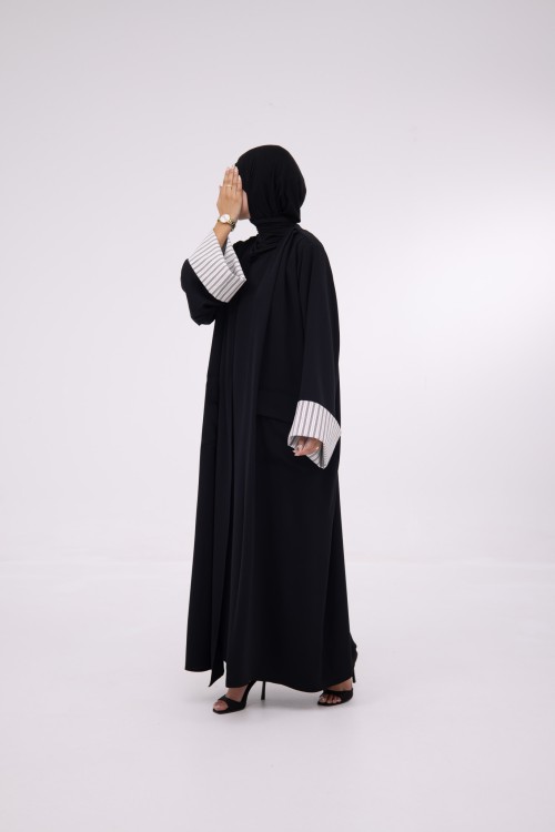 Abaya Ima noir