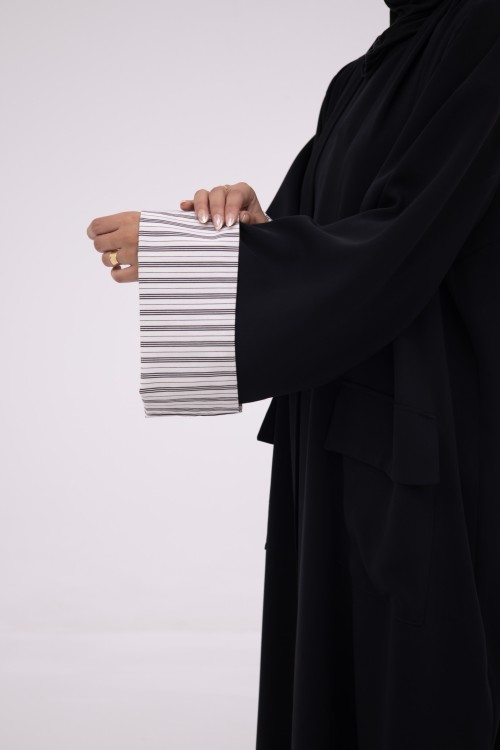 Abaya Ima noir