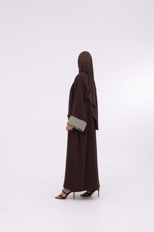 Abaya Ima marron