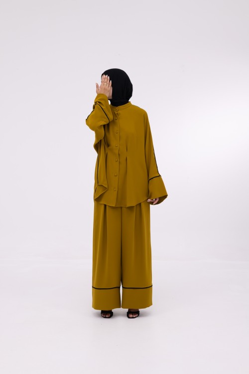 Ensemble Aria moutarde