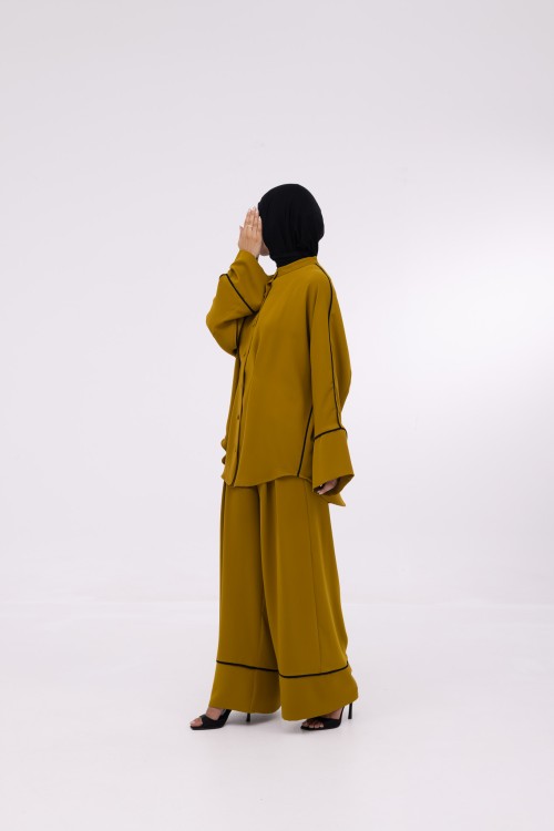 Ensemble Aria moutarde