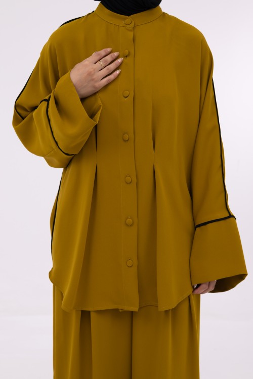 Ensemble Aria moutarde