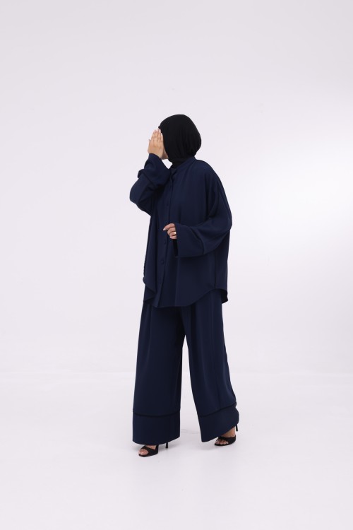 Ensemble Aria bleu nuit