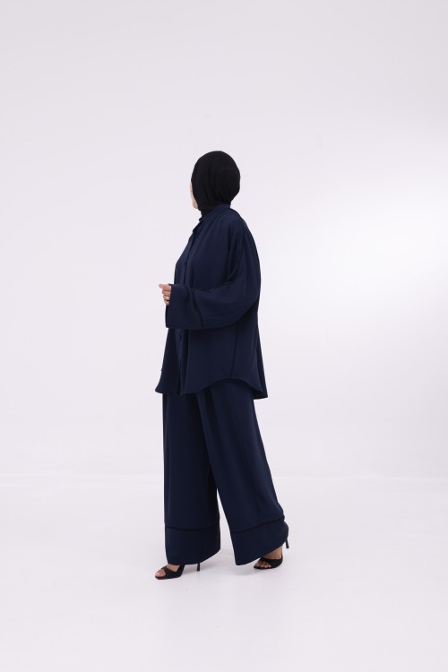 Ensemble Aria bleu nuit