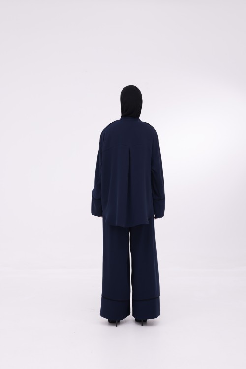Ensemble Aria bleu nuit