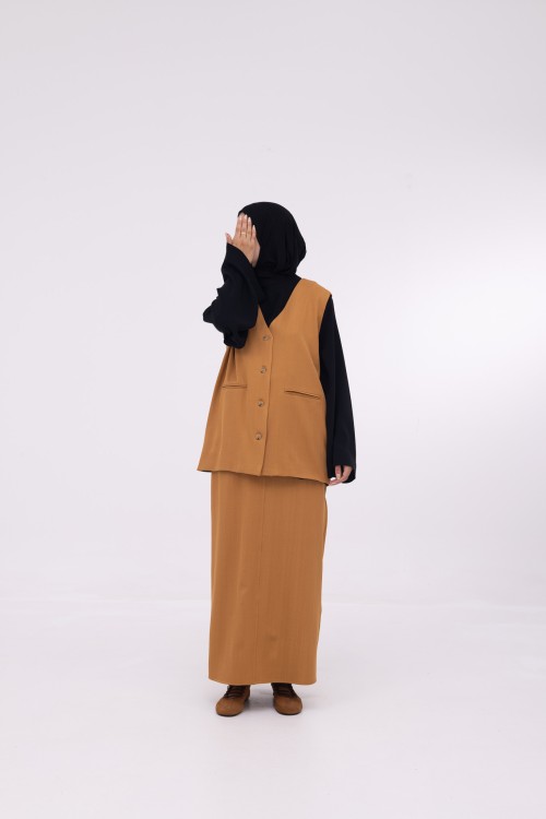 Ensemble 3 pièces Katy camel