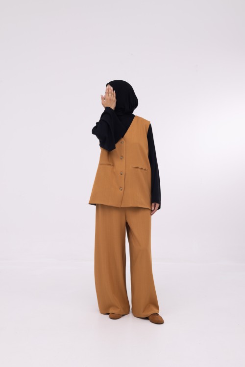 Ensemble 3 pièces Katy camel