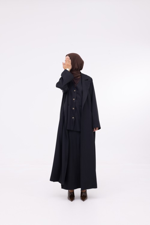 Ensemble 3 pièces Katy noir