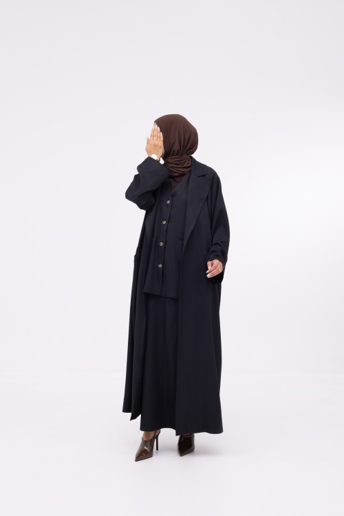 Ensemble 3 pièces Katy noir
