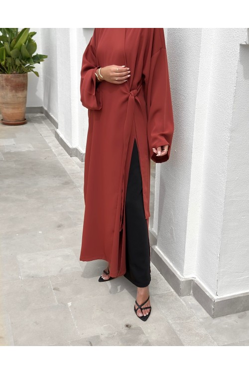 Abaya Yumi terracotta