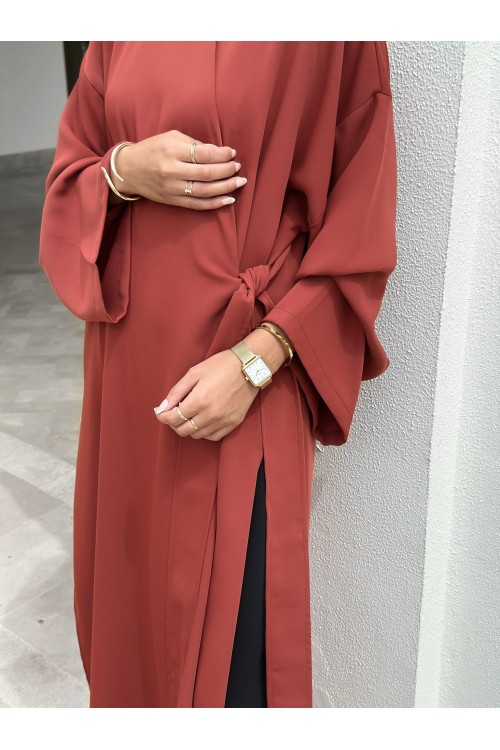 Abaya Yumi terracotta