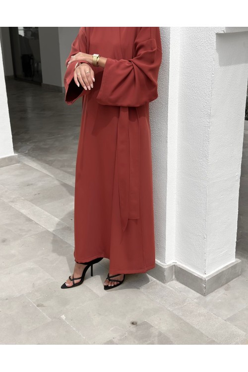 Abaya Yumi terracotta