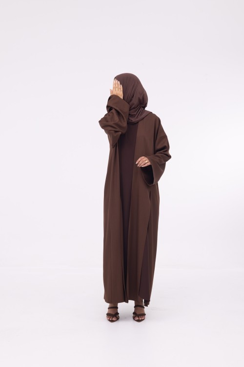 Abaya Essentielle marron
