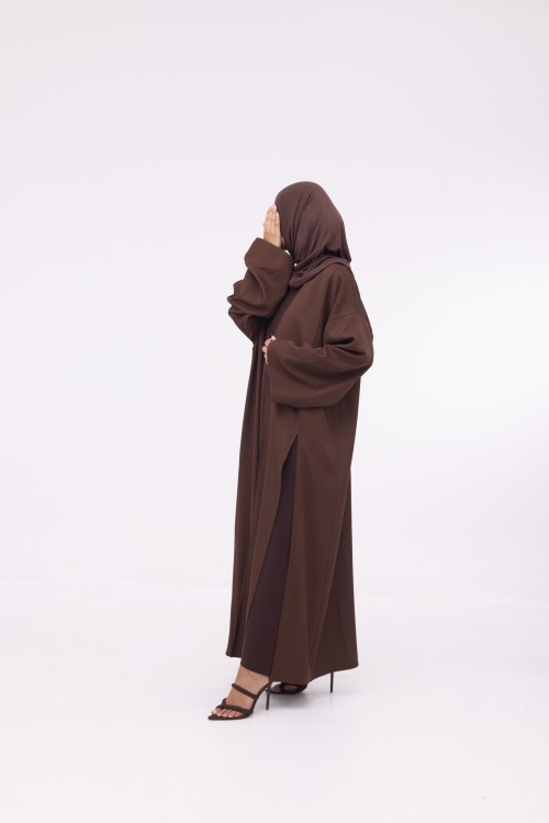 Abaya Essentielle marron