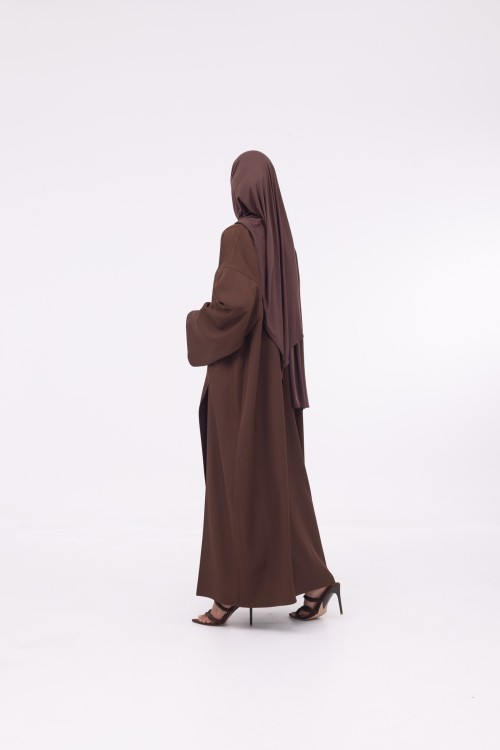 Abaya Essentielle marron