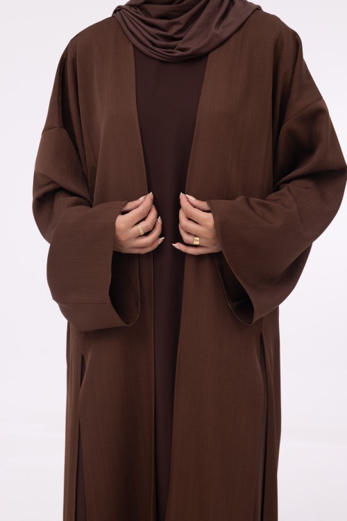 Abaya Essentielle marron