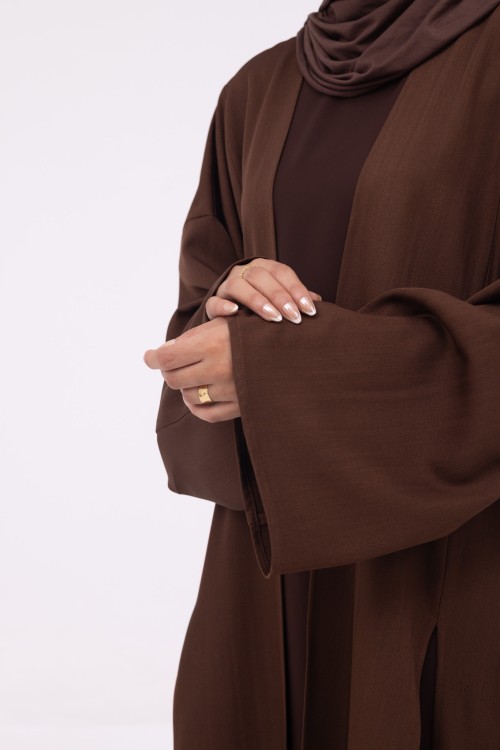Abaya Essentielle marron