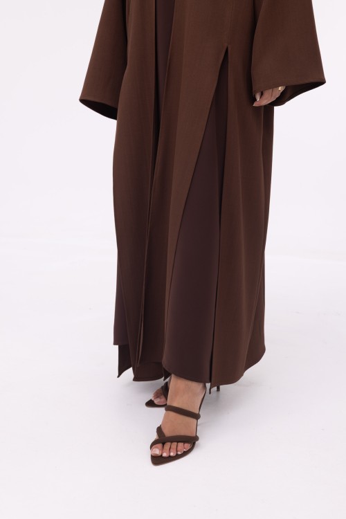 Abaya Essentielle marron