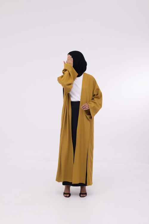 Abaya Essentielle moutarde
