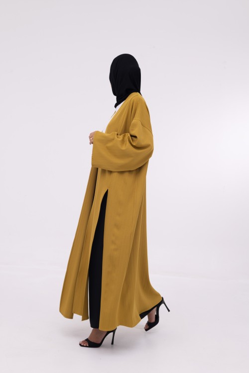 Abaya Essentielle moutarde