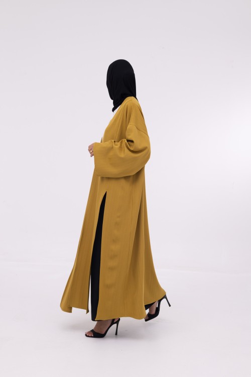 Abaya Essentielle moutarde