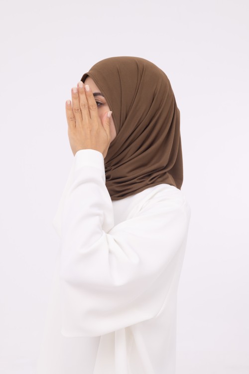 Mini Hijab en bambou kaki