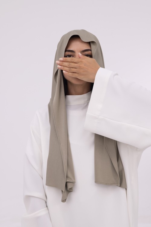 Mini Hijab en bambou sauge