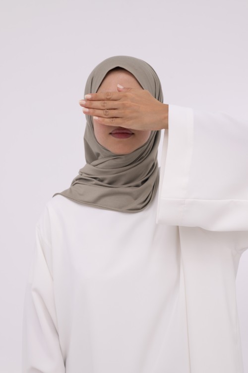 Mini Hijab en bambou sauge