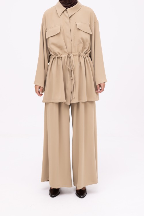 Ensemble Jen beige