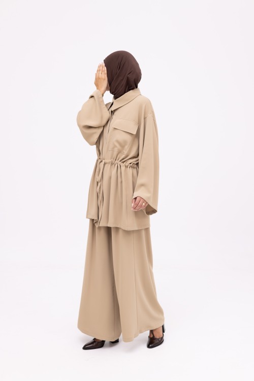 Ensemble Jen beige
