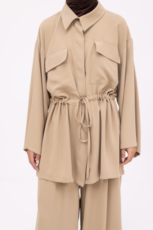 Ensemble Jen beige
