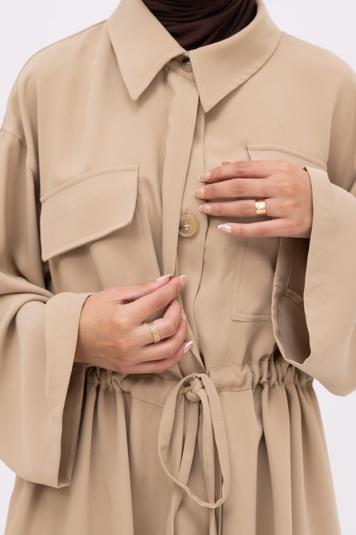Ensemble Jen beige