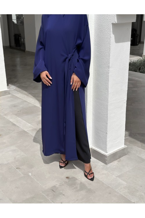 Abaya Yumi bleu nuit