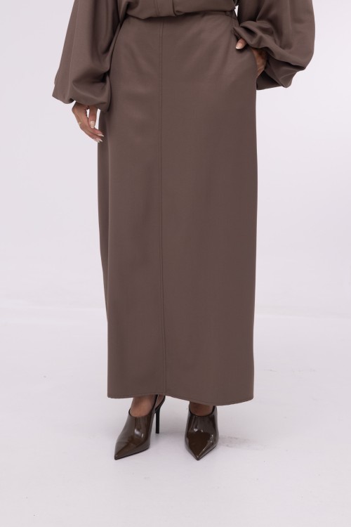 Baya Jupe droite mocha