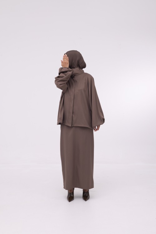 Baya Jupe droite mocha