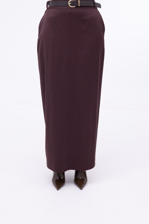 Baya Jupe droite marron