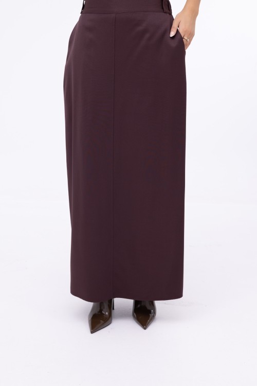 Baya Jupe droite marron