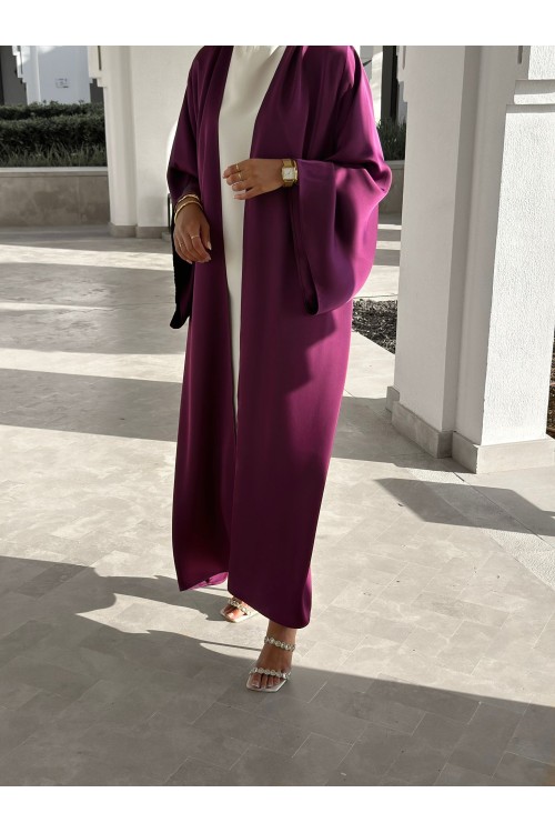 Abaya Myra aubergine