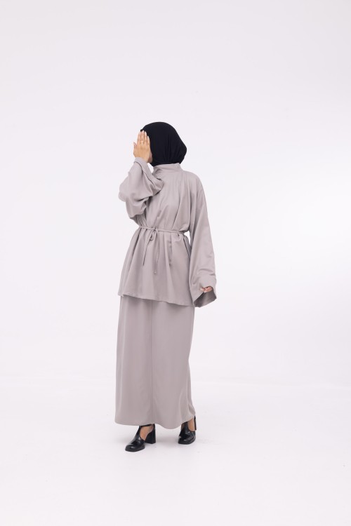 Baya Jupe droite gris