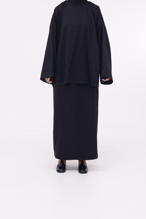 Baya Jupe droite noir