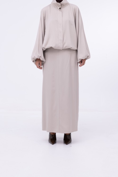 Baya Jupe droite beige
