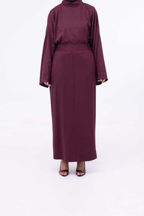 Baya Jupe droite burgundy