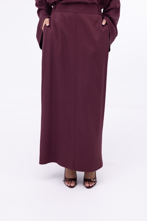Baya Jupe droite burgundy