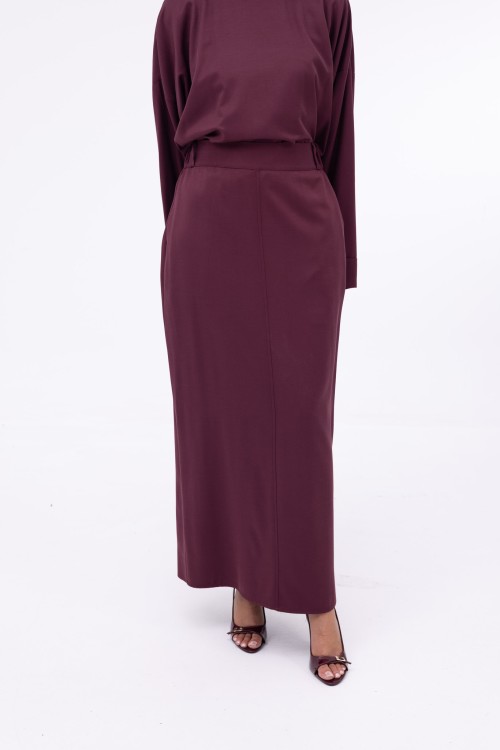 Baya Jupe droite burgundy